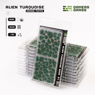 Alien Turquoise 6mm - Wild