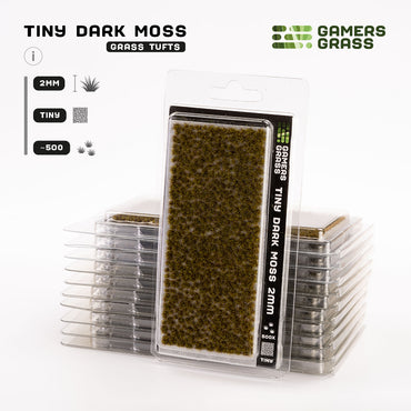 Tiny Dark Moss 2mm - Tiny