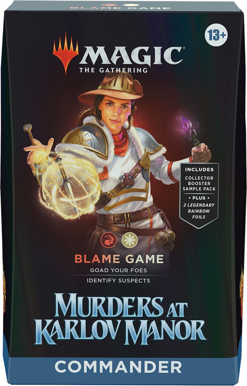 Murders at Karlov Manor - Commander Deck (Blame Game) +++CLEARANCE+++