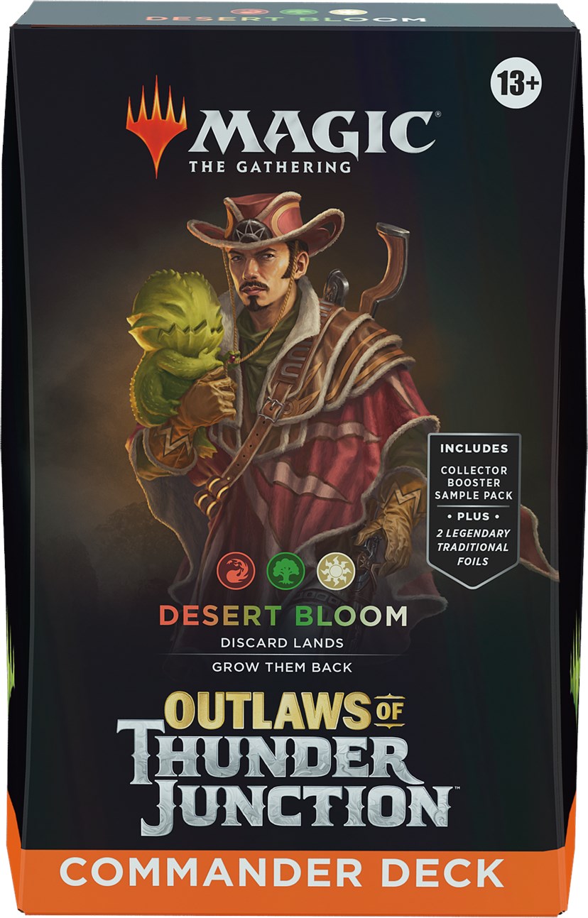 Outlaws of Thunder Junction - Commander Deck (Desert Bloom) +++Pre-order (12/4/24)+++