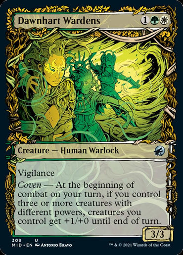 Dawnhart Wardens (Showcase Equinox) [Innistrad: Midnight Hunt]