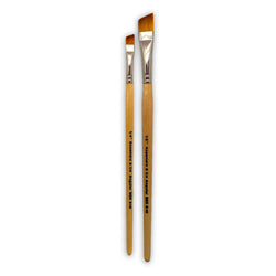 Series 310 - Golden Synthetic Angular Brush