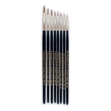 Series 33 - Kolinsky Sable Pointed Round Brush