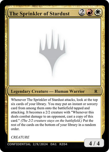 The Sprinkler of Stardust [Unknown Event]