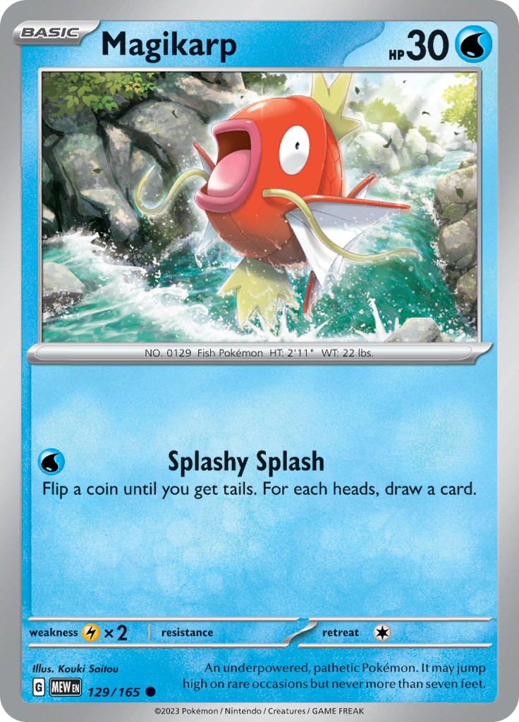 Magikarp (129/165) [Scarlet & Violet 151]