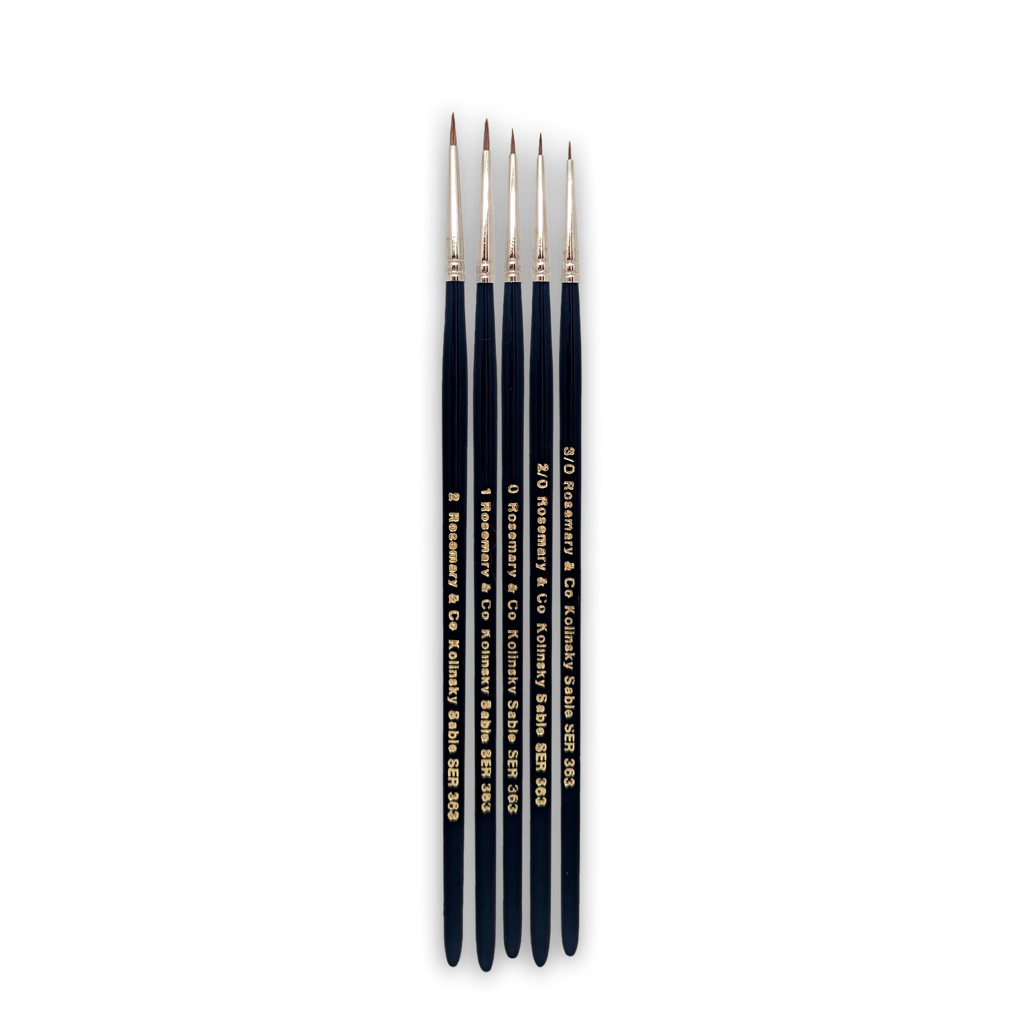 Series 363 - Kolinsky Sable Miniature Brush