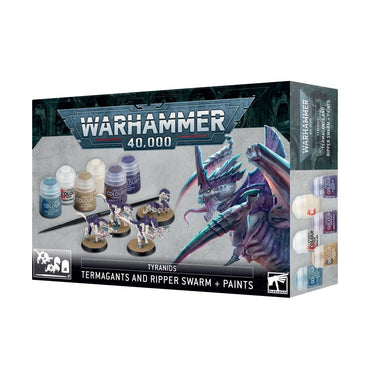 Warhammer 40,000: Termagants and Ripper Swarm + Paints