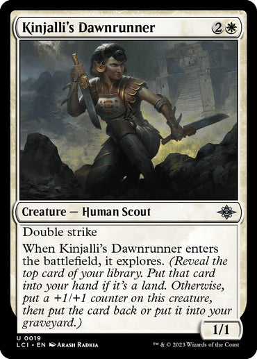 Kinjalli's Dawnrunner [The Lost Caverns of Ixalan]
