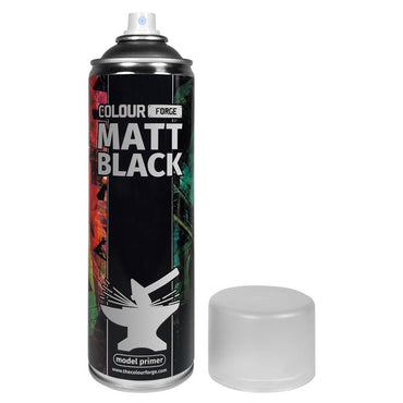 Colour Forge Spray: Matt Black +++IN-STORE ONLY+++