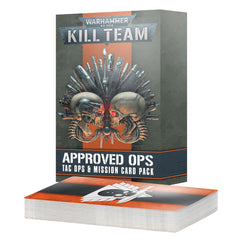 Kill Team: Approved Ops - Tac Ops & Mission Card Pack (OLD) +++CLEARANCE+++