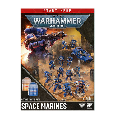 Warhammer 40,000: Getting Started with Space Marines +++Pre-order (25/7/26)+++