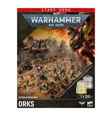 Warhammer 40,000: Getting Started with Orks +++Pre-order (25/7/26)+++