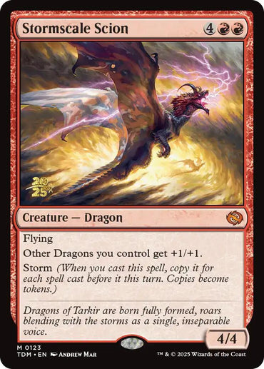 Stormscale Scion [Tarkir: Dragonstorm Prerelease Promos]