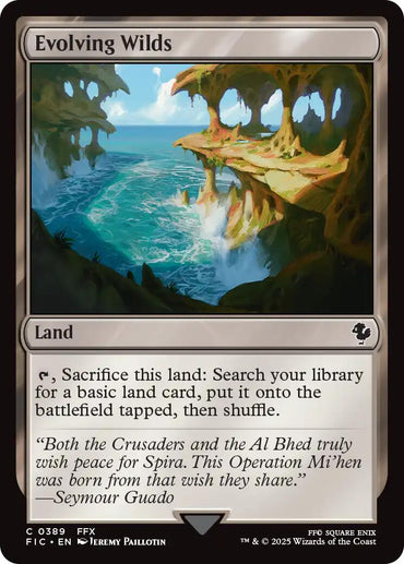 Evolving Wilds (Surge Foil) [FINAL FANTASY Commander]