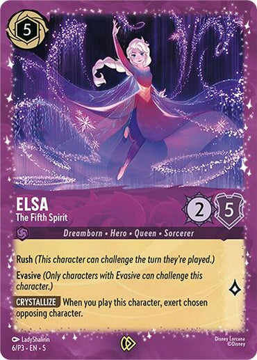 Elsa - The Fifth Spirit (6/P3) [Promo Cards]