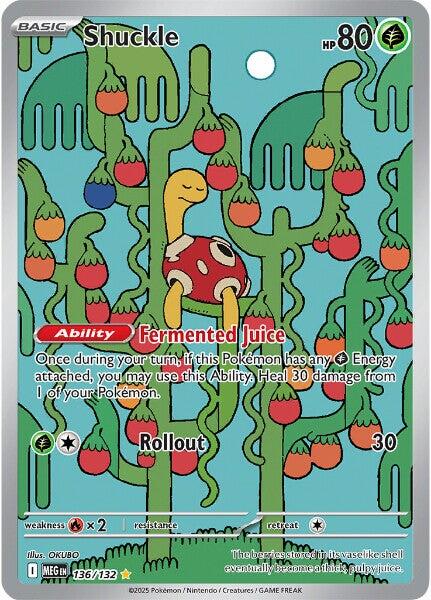 Shuckle (136/132) [Mega Evolutions: Base Set]