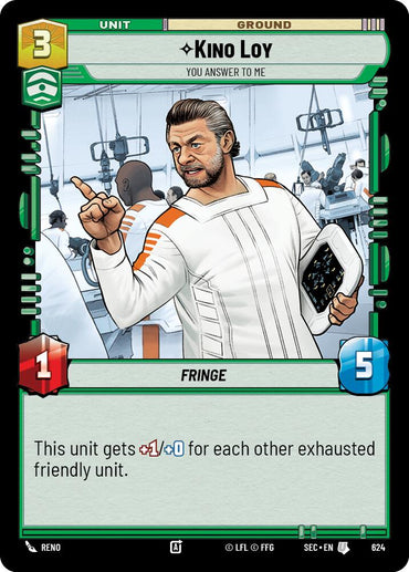 Kino Loy - You Answer to Me (Foil) (624) (624) [Secrets of Power]