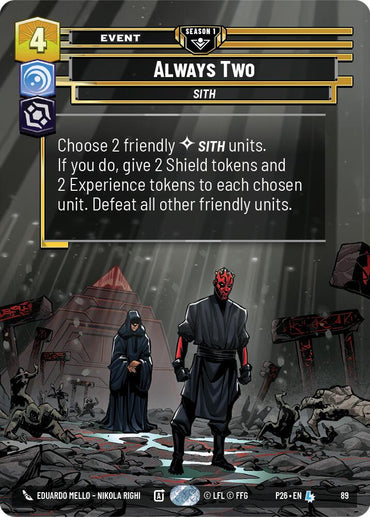 Always Two (89) (89) [Sector and Regional Promos: Season 1]