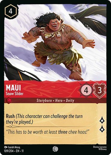 Maui - Snow Slider (109/204) [Winterspell]