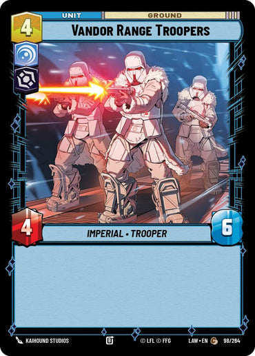 Vandor Range Troopers (98/264) (98/264) [A Lawless Time]