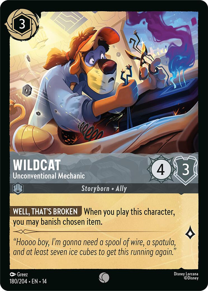 Wildcat - Unconventional Mechanic (180/204) [Hyperia City]