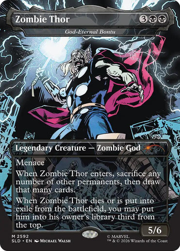 Zombie Thor - God-Eternal Bontu [Secret Lair Drop Series]
