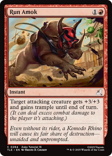 Run Amok (0284) [Avatar: The Last Airbender: Eternal-Legal]