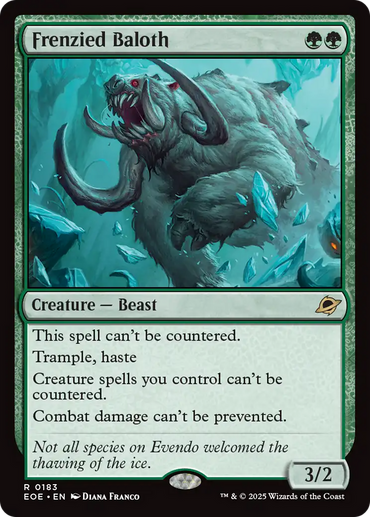 Frenzied Baloth [Edge of Eternities]