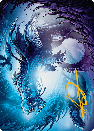 Roiling Dragonstorm Art Card (33/54) [Tarkir: Dragonstorm Art Series]