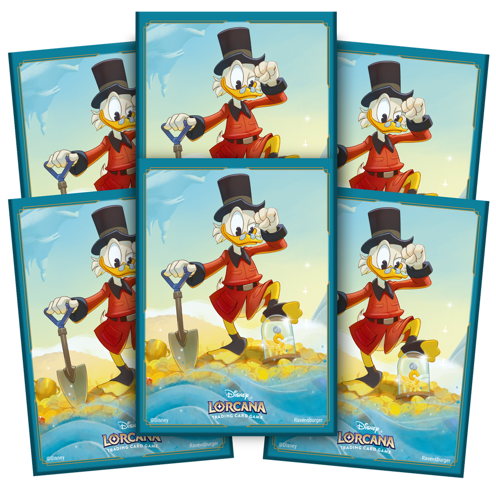 Disney Lorcana: Card Sleeves (Scrooge McDuck - Richest Duck In The World / 65-Pack)