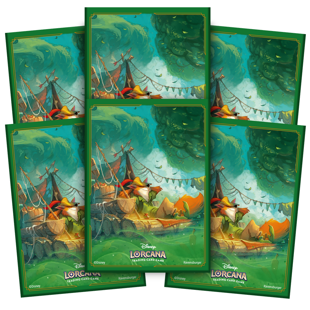 Disney Lorcana: Card Sleeves (Robin Hood - Daydreamer / 65-Pack)