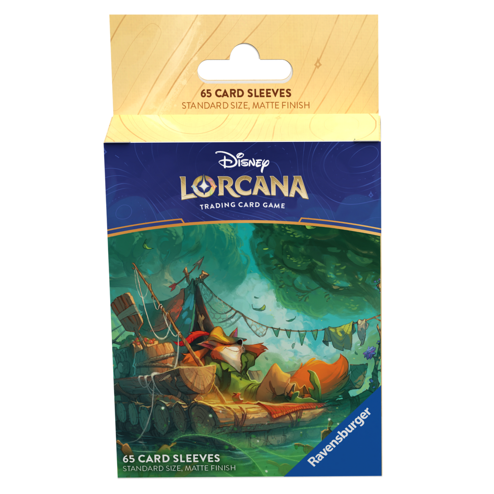 Disney Lorcana: Card Sleeves (Robin Hood - Daydreamer / 65-Pack)