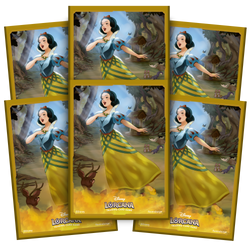 Disney Lorcana: Card Sleeves (Snow White - Well Wisher / 65-Pack)