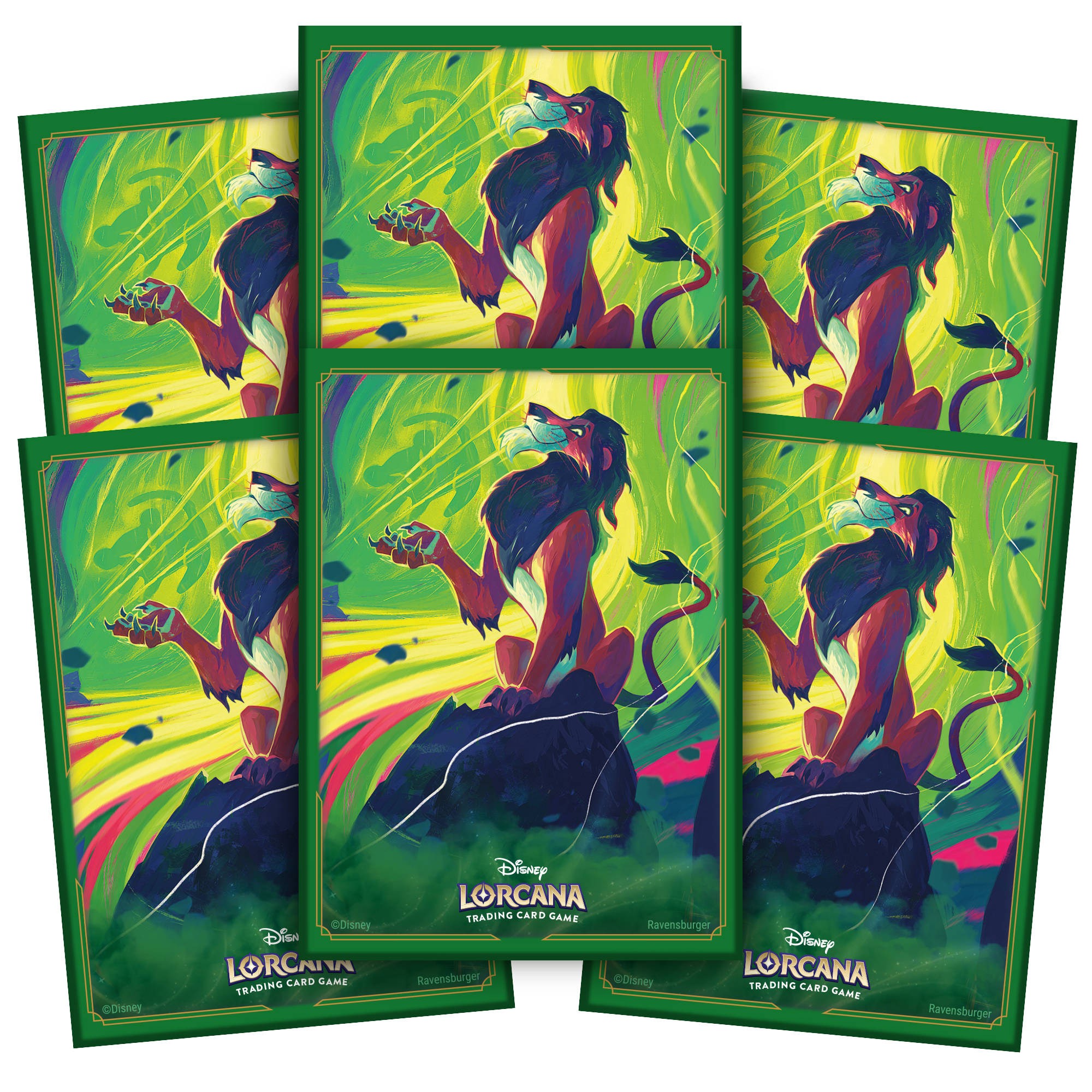 Disney Lorcana: Card Sleeves (Scar - Vengeful Lion / 65-Pack)