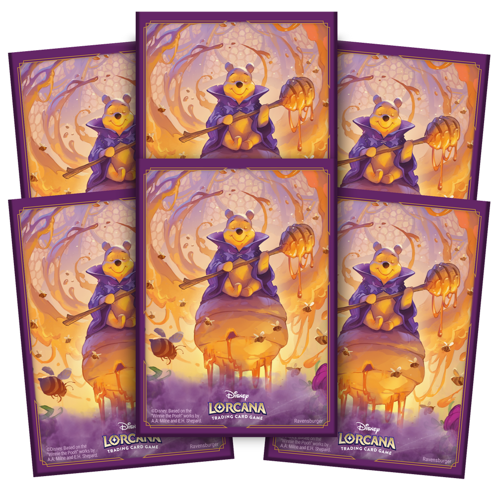 Disney Lorcana: Card Sleeves (Winnie the Pooh - Hunny Wizard / 65-Pack)