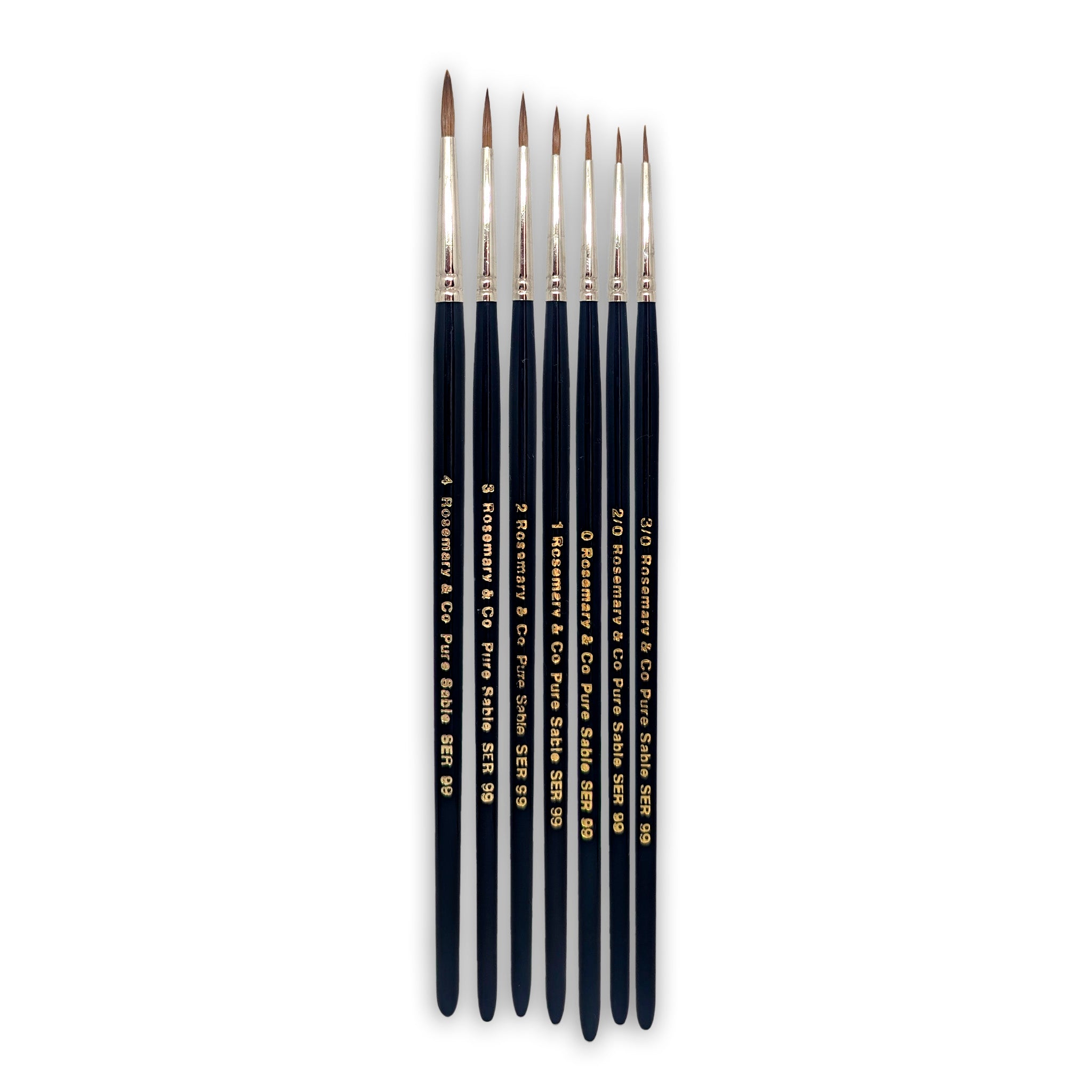 Series 99 - Pure Sable Pointed Round Brush