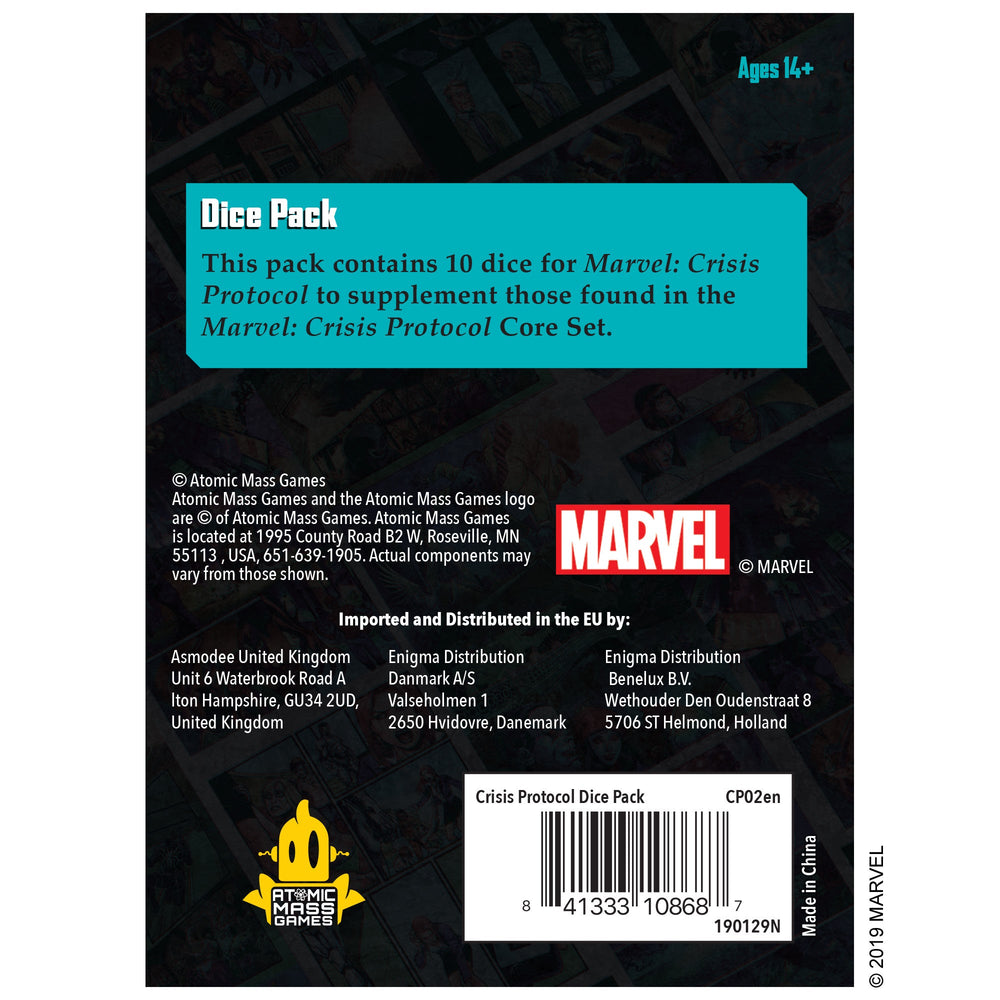 Marvel: Crisis Protocol - Dice Pack