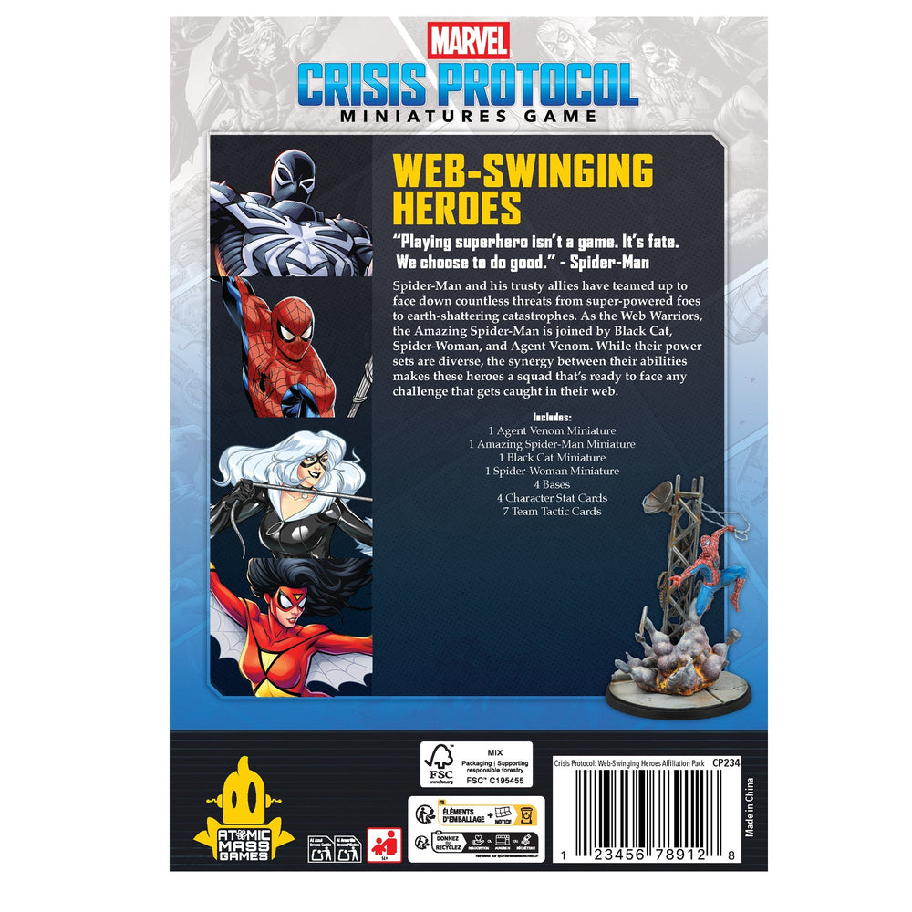Web-Swinging Heroes Affiliation Pack