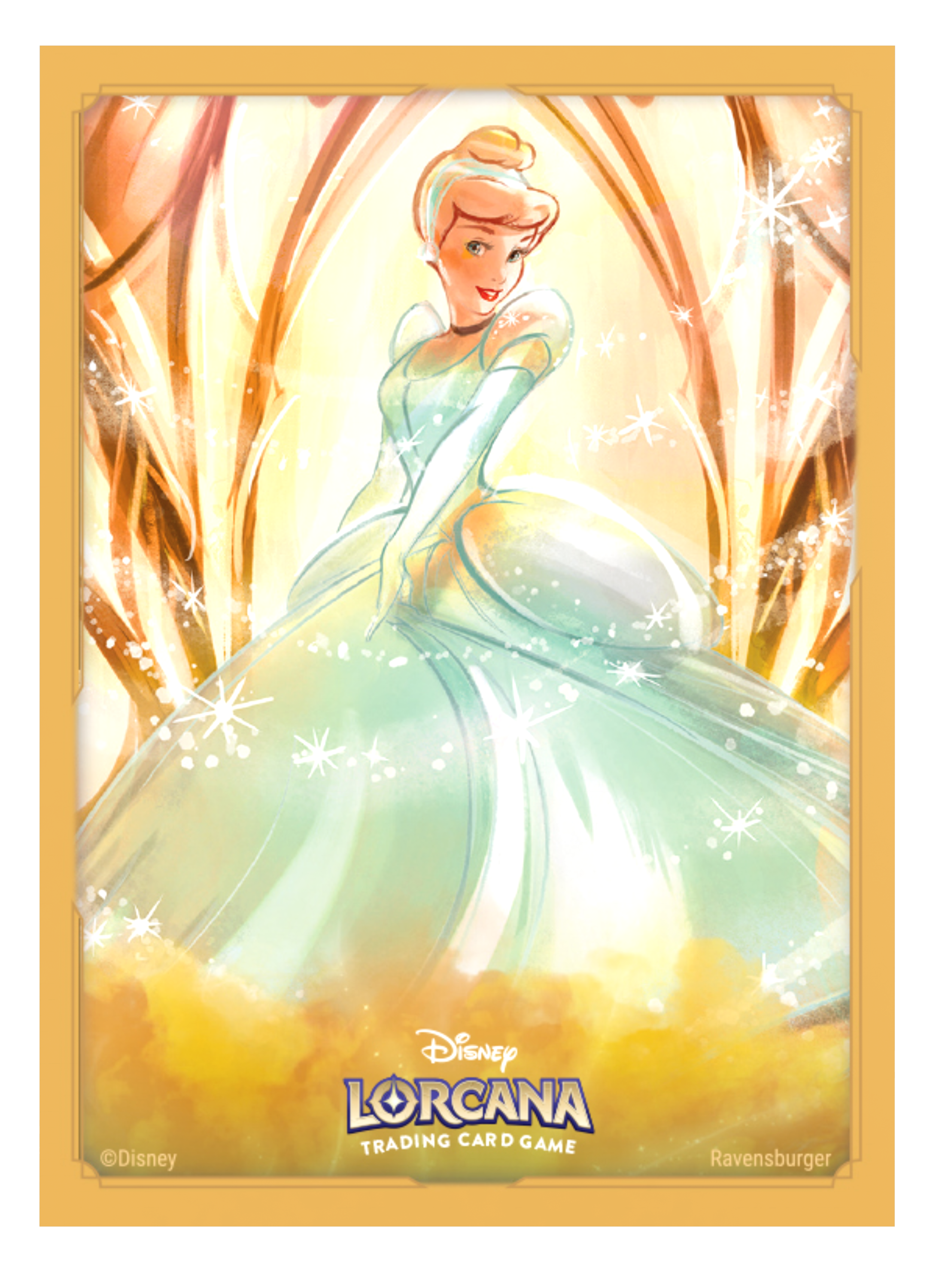 Disney Lorcana: Card Sleeves (Cinderella – Ballroom Sensation / 65-Pack) +++Pre-order (7/3/25)+++