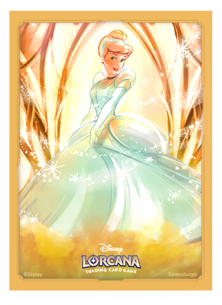 Disney Lorcana: Card Sleeves (Cinderella – Ballroom Sensation / 65-Pack) +++Pre-order (7/3/25)+++