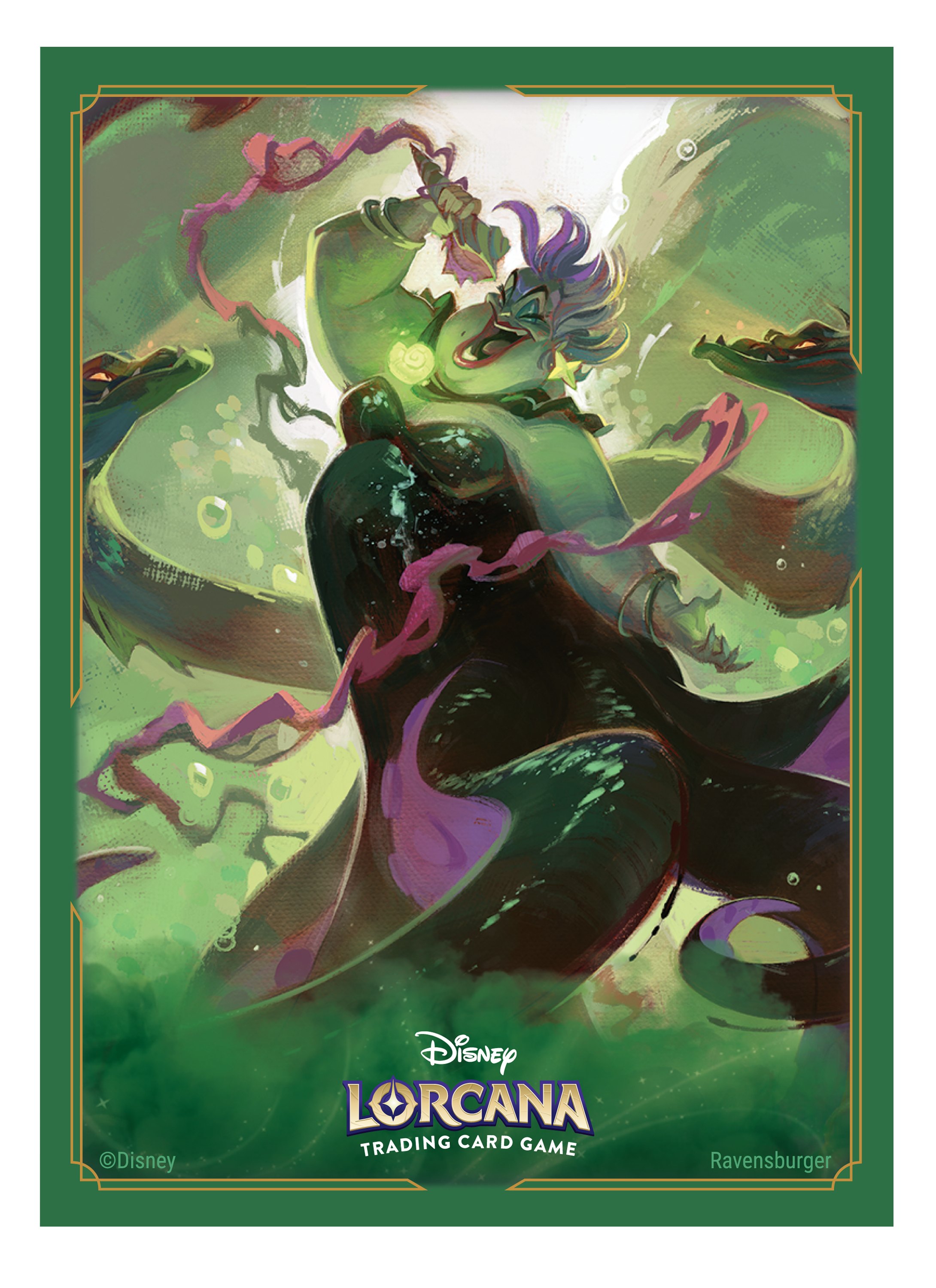 Disney Lorcana: Card Sleeves (Ursula – Deceiver of All / 65-Pack) +++Pre-order (7/3/25)+++