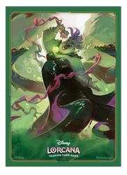 Disney Lorcana: Card Sleeves (Ursula – Deceiver of All / 65-Pack) +++Pre-order (7/3/25)+++