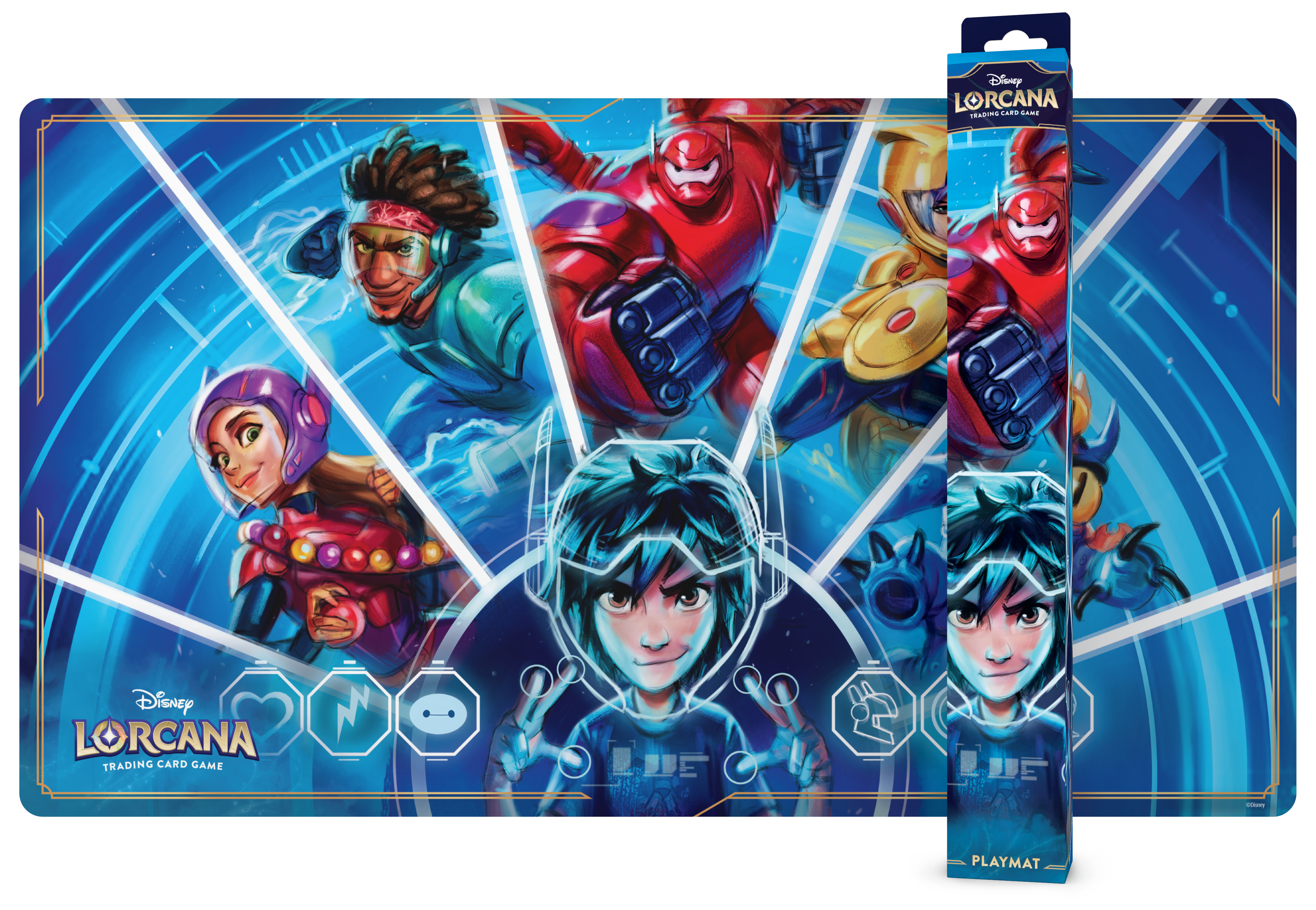 Disney Lorcana: Playmat (Big Hero 6 - We Could Be Immortals) +++Pre-order (7/3/25)+++