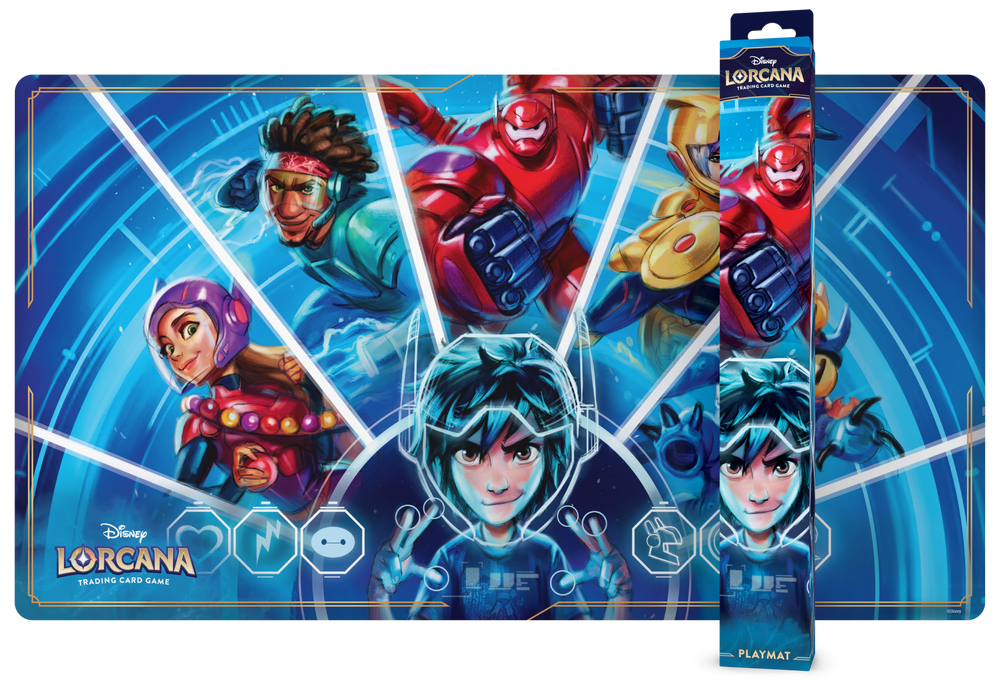 Disney Lorcana: Playmat (Big Hero 6 - We Could Be Immortals) +++Pre-order (7/3/25)+++