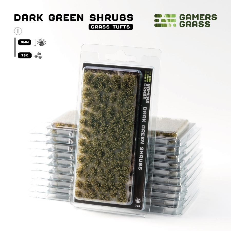 Dark Green Shrubs