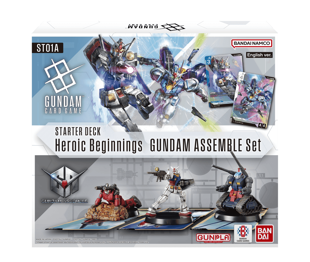 Gundam Assemble Starter Set - Heroic Beginnings [ST01A]