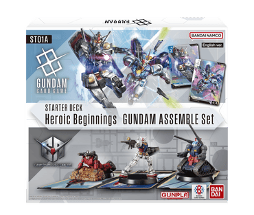 Gundam Assemble Starter Set - Heroic Beginnings [ST01A] +++Pre-order (11/7/25)+++