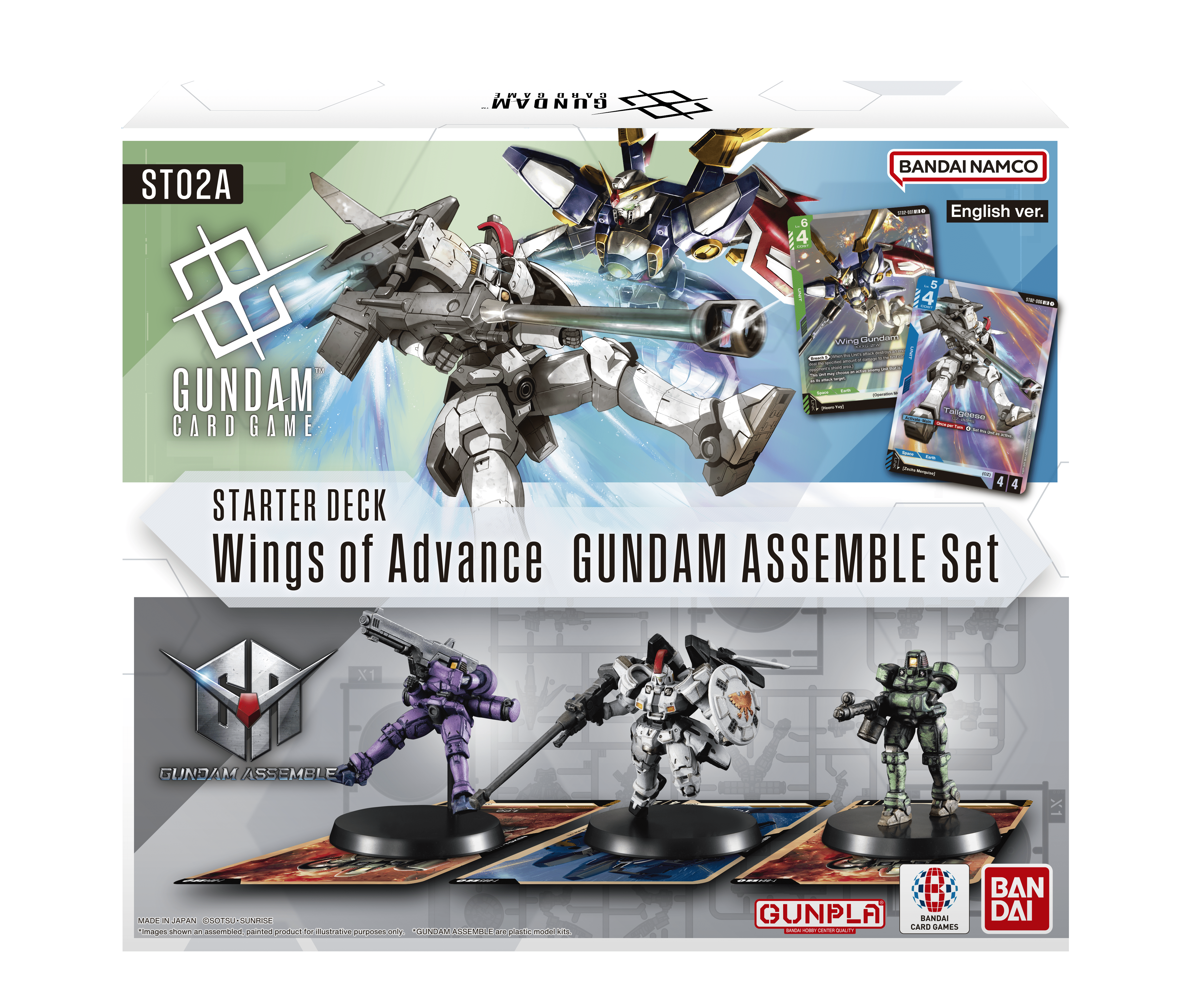 Gundam Assemble Starter Set - Wings of Advance [ST02A] +++Pre-order (11/7/25)+++
