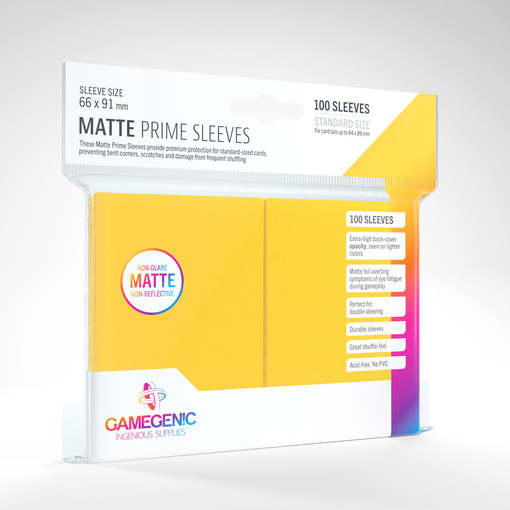 Gamegenic - Matte Prime Sleeves (100)