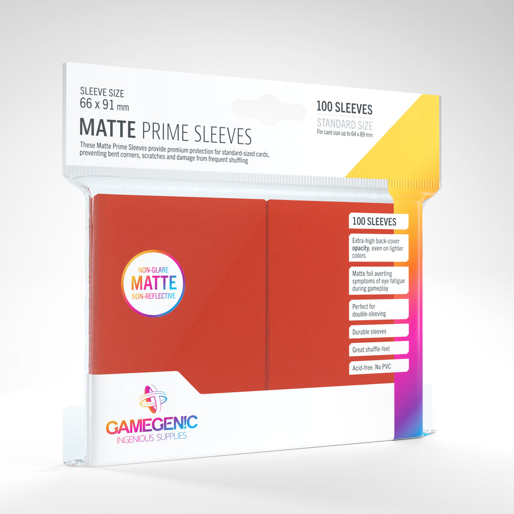 Gamegenic - Matte Prime Sleeves (100)